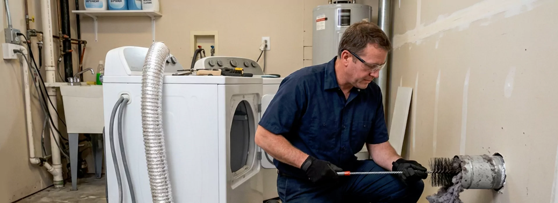 Clogged Dryer Vent Repair in McAllen, Texas