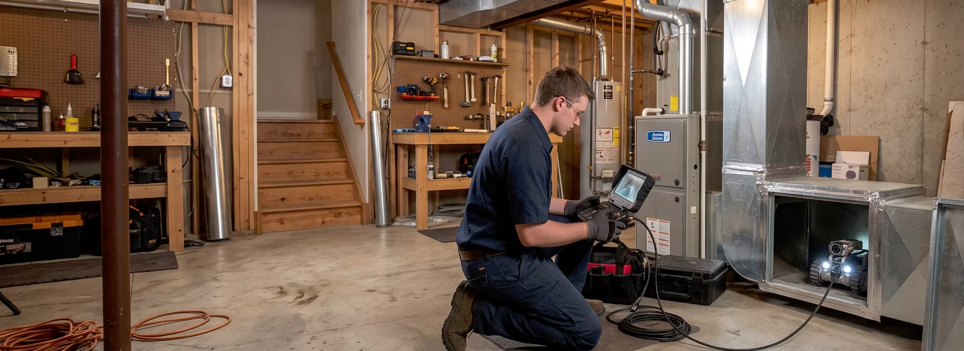 Robotic Duct Inspection McAllen, Texas