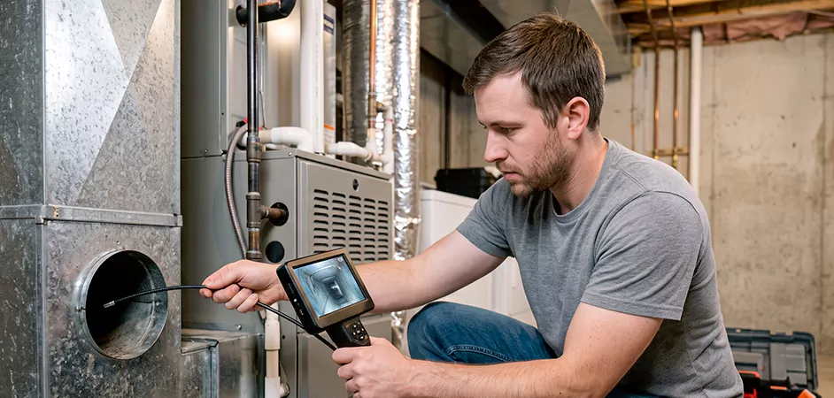Air Duct Camera Inspection in McAllen, TX