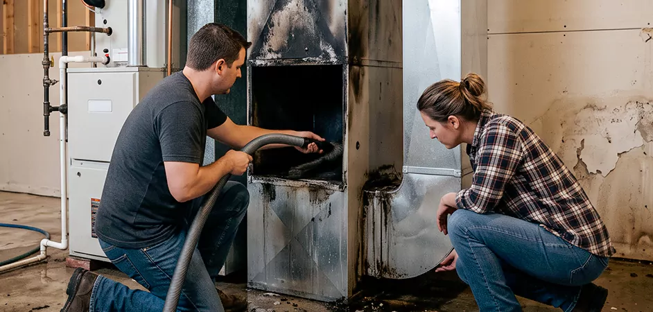 Fire and Flood Duct Restoration in McAllen, TX