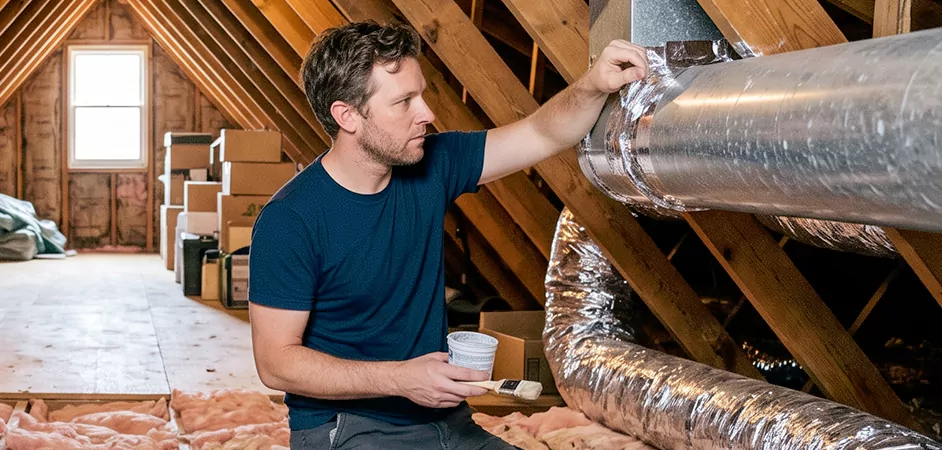 Duct Board Leak Repair in McAllen