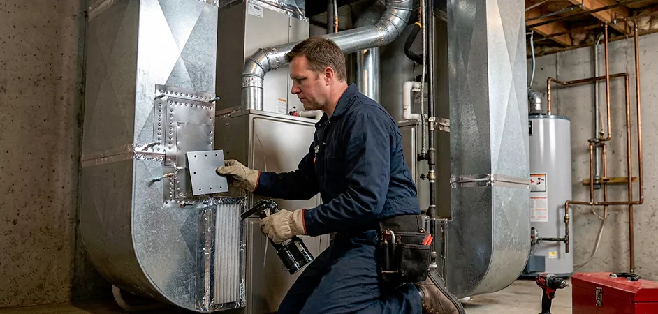 Supply and Return Plenum Repair in McAllen
