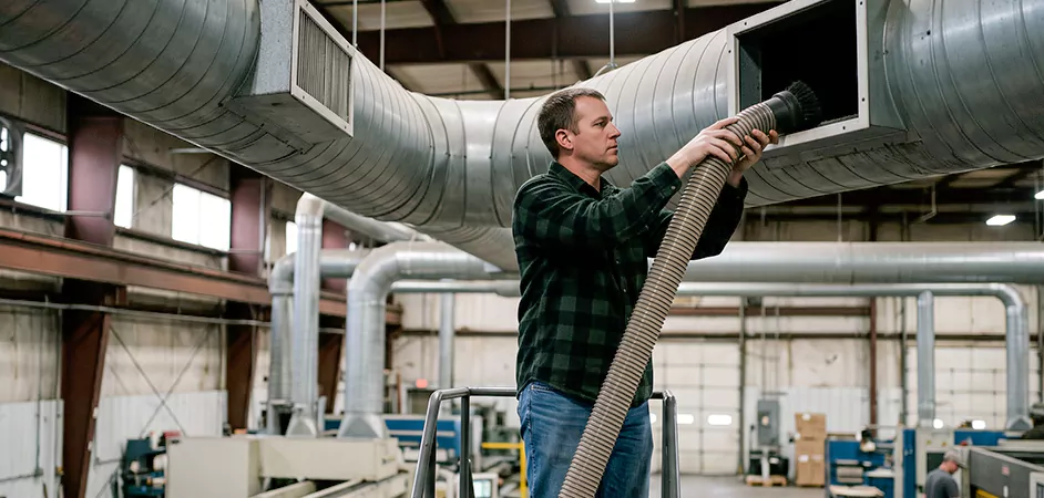 Post-Construction Duct Cleaning in McAllen