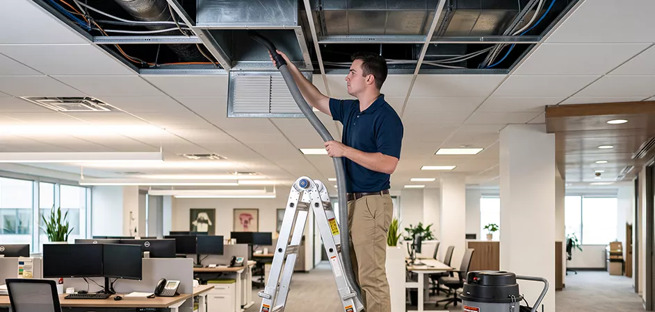Restaurant Dining Room Duct Cleaning in McAllen
