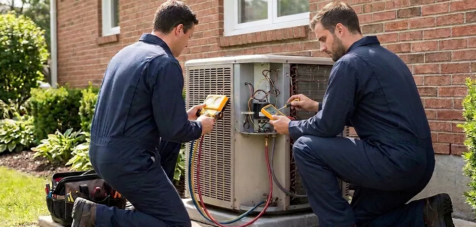 Heat Pump Inspection in McAllen