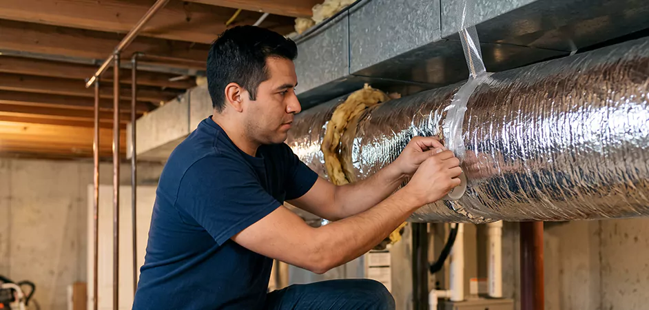 Duct Insulation Upgrade in McAllen