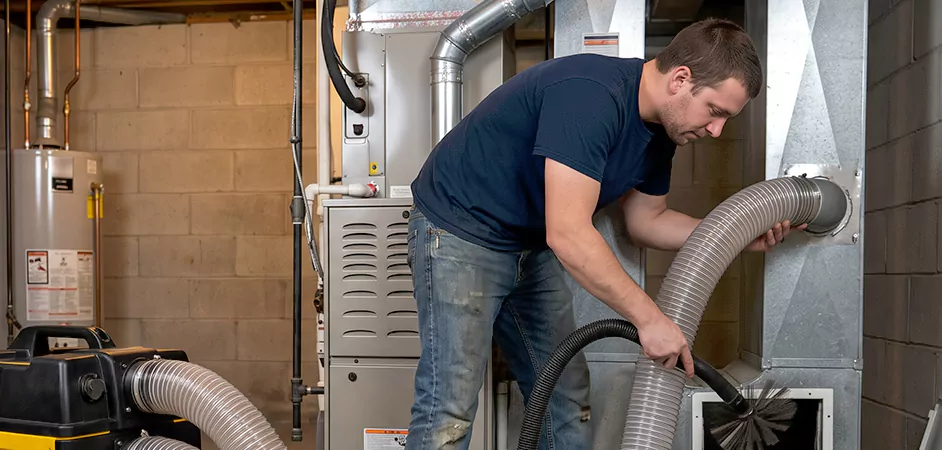 Negative Pressure Duct Cleaning for Large and Long Duct Systems in McAllen