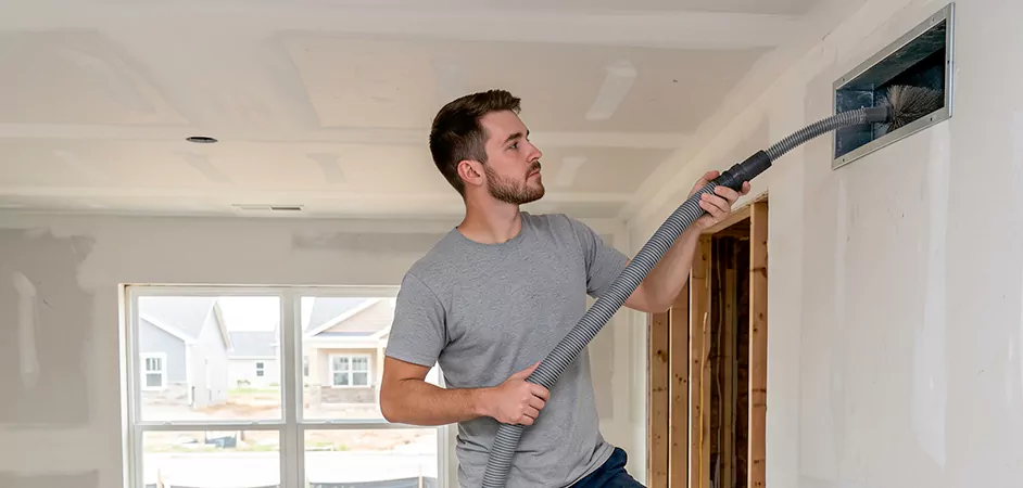 Multifamily New Construction Duct Cleaning in McAllen