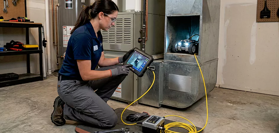 Robotic Duct Inspection in McAllen